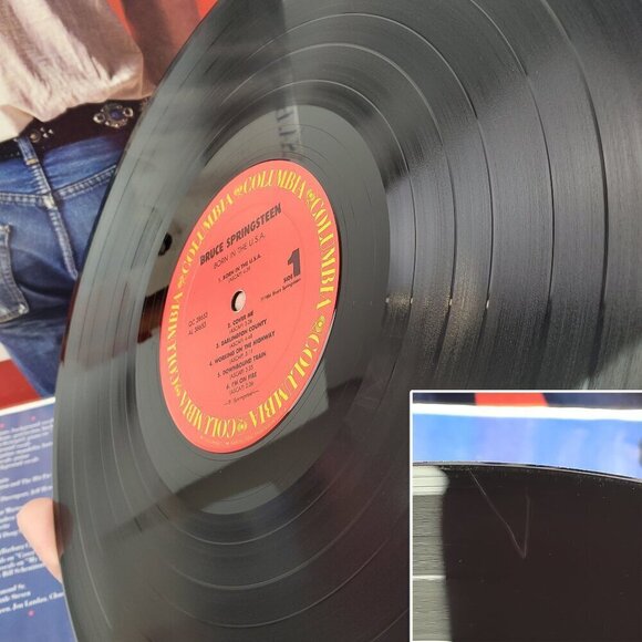 Bruce Springsteen Born in USA Vinyl Record QC 38653 Original Pressing 1984 VG - Picture 9 of 12